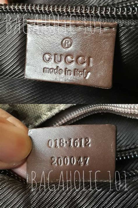 gucci must have bags|Gucci bag authentication code check.